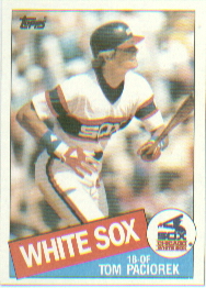 1985 Topps Baseball Cards      572     Tom Paciorek
